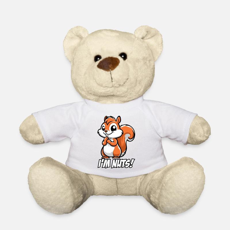 Je suis dingue ! - Nounours - blanc