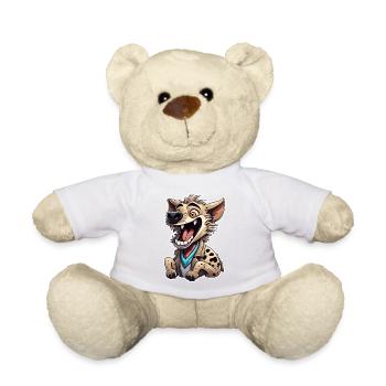 Hyena / Africa / Safrai / Zoo / Wildis / Animal - Teddy Bear - white - Front