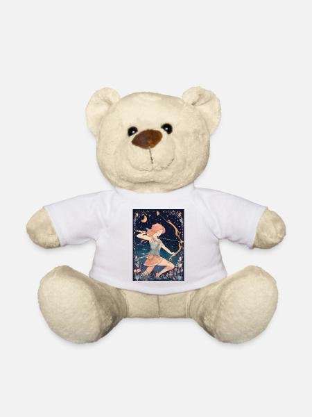 Sternzeichen Schütze - Teddy - Weiß