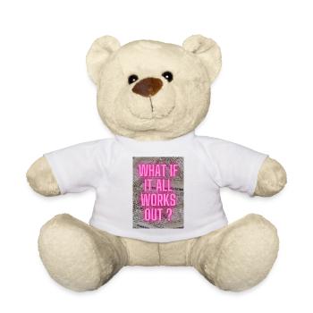 What if it all works out ? - Teddy - Weiß - Vorne