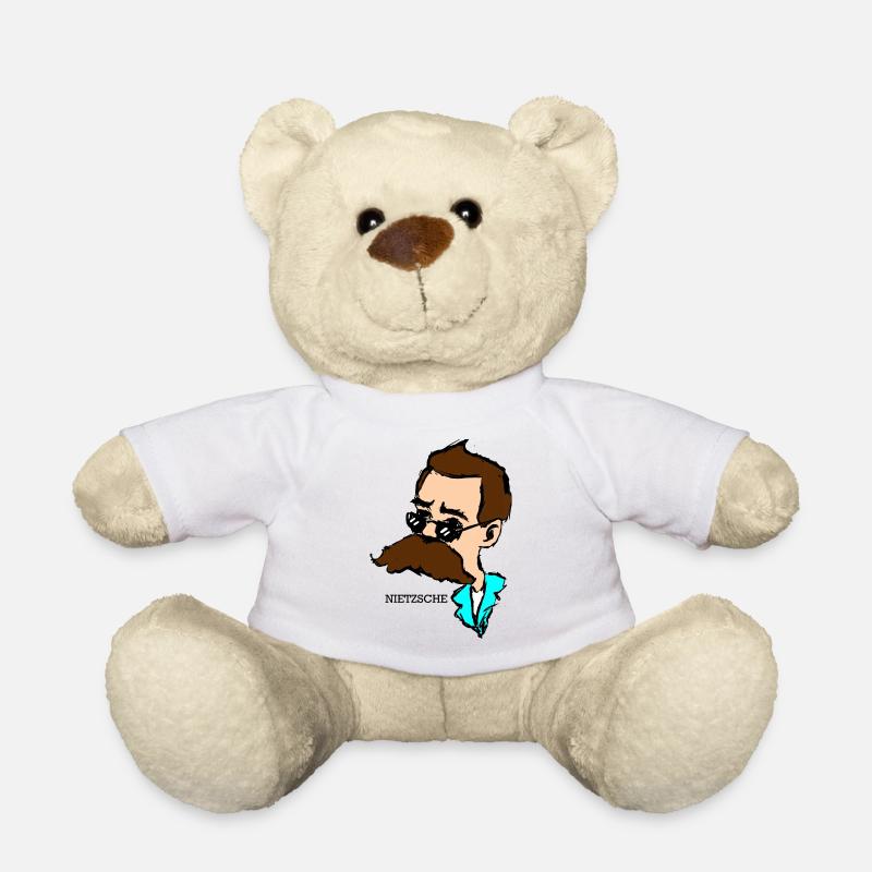 Nietzsche - Teddy Bear - white