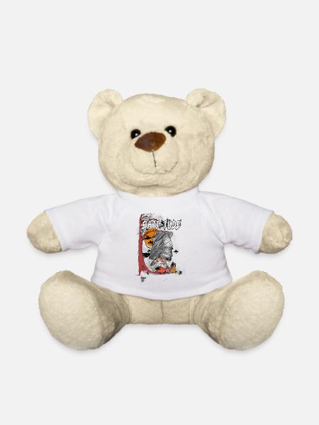Batt-itude - Nounours - blanc