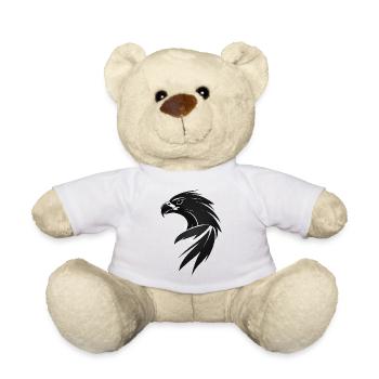 Adler Greifvogel Kopf - Teddy - Weiß - Vorne