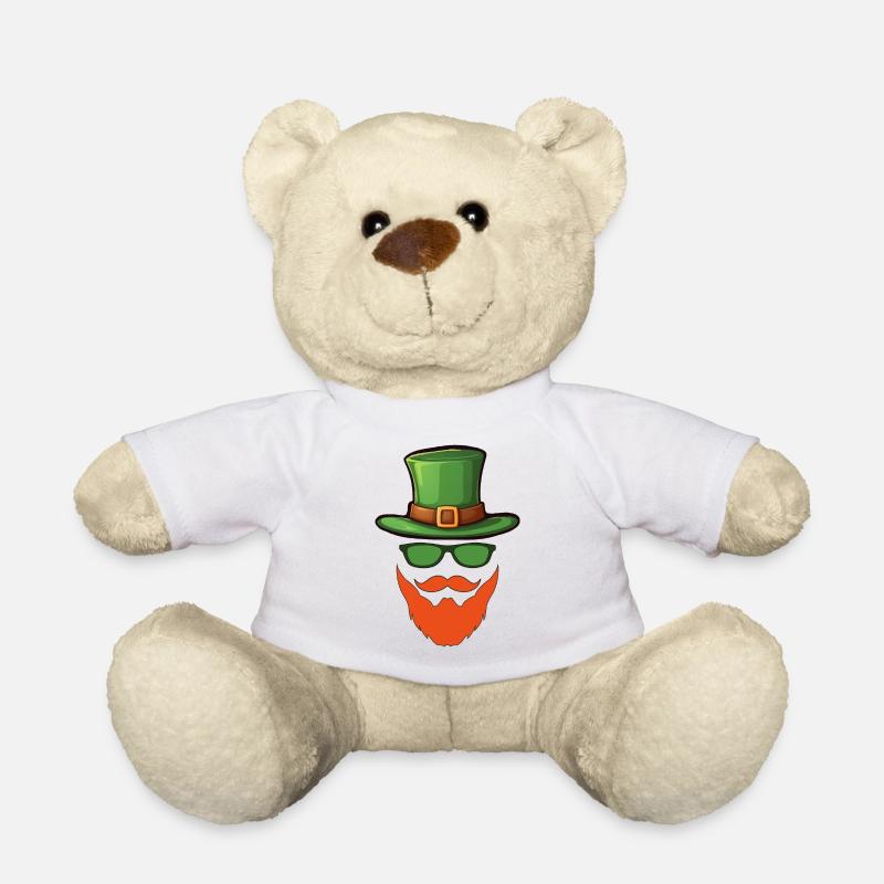 Fête de la Saint-Patrick - Nounours - blanc