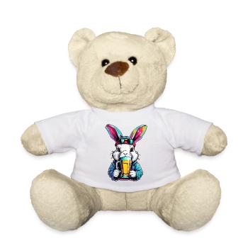 Lapin de Pâques / Pâques / Oeufs / Vacances / Pâques - Nounours - blanc - Devant