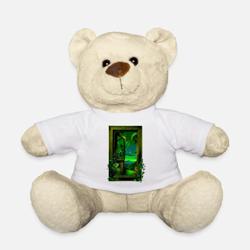 Tür ins Paradies - Teddy - Weiß