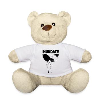 Disque vinyle noir - Nounours - blanc - Devant