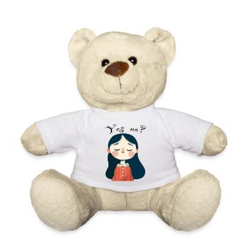 Yes or no? Ist es ein Baby? - Teddy - Weiß - Vorne