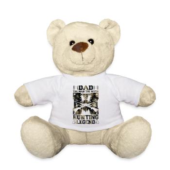 Hunting, game, hunt, nature, hunter, animal wildlife - Teddy Bear - white - Front