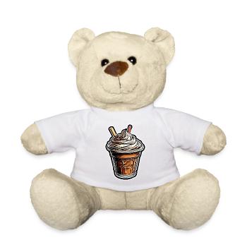 Eiscreme / Sorbet / Gelato / Sommer / Sonne - Teddy - Weiß - Vorne