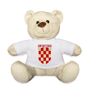 Kroatien hrvatska kroatien hrv reisen zagreb split - Teddy - Weiß - Vorne