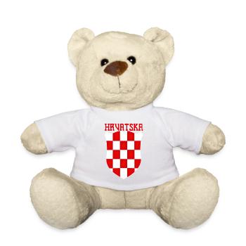 Kroatien hrvatska kroatien hrv hr travel zagreb - Teddy - Weiß - Vorne