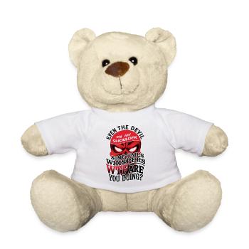 Devil's Whisper: Inner Conflict Edition - Teddy Bear - white - Front