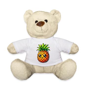 Ananas - Nounours - blanc - Devant