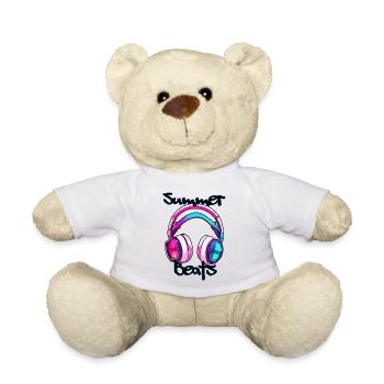 Kopfhörer / Audio / Musik / Klang / Studio / cool - Teddy - Weiß - Vorne
