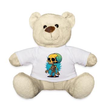 Squelette - Nounours - blanc - Devant