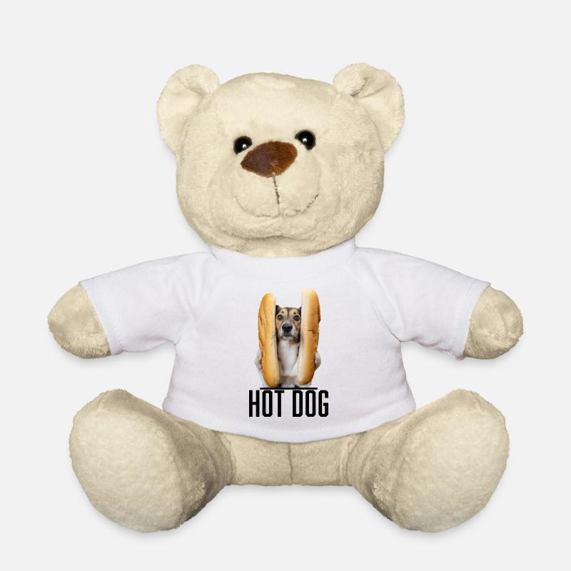 Hot-dog - Nounours - blanc