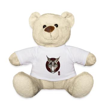 Mystischer Kojote - Teddy - Weiß - Vorne