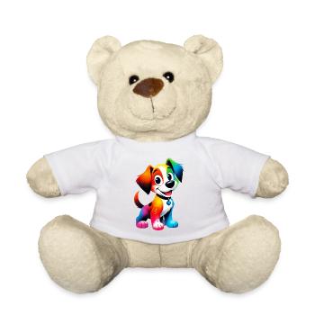Chien - Nounours - blanc - Devant