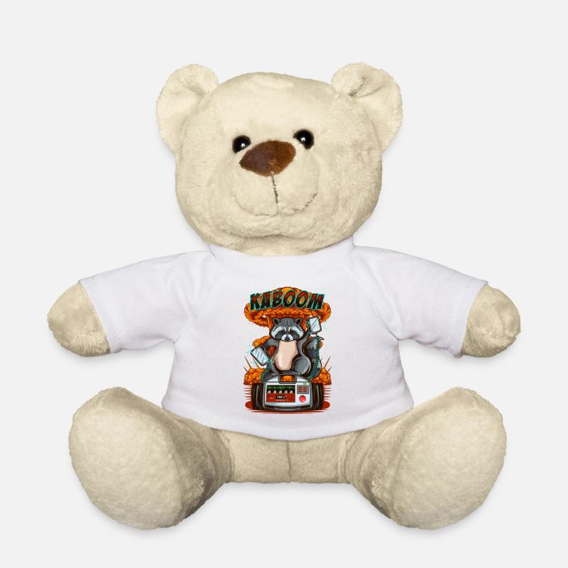 Rettungsdienst - Fun Shirt Design - Teddy - Weiß