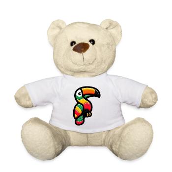 Tukan - Teddy - Weiß - Vorne