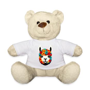 Alpaca - Teddy Bear - white - Front