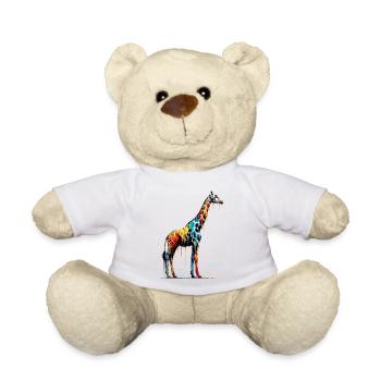 Girafe - Nounours - blanc - Devant
