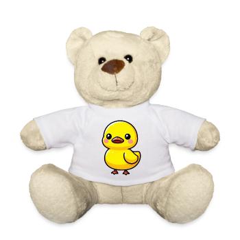 Duckling Duck Duck Duck - Teddy Bear - white - Front
