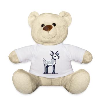 Rentier - Teddy - Weiß - Vorne