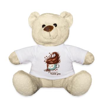 Coffee Mug Funny Gift - Teddy Bear - white - Front