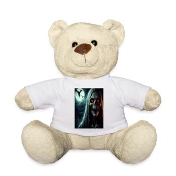 Scary scull - Teddy Bear - white - Front