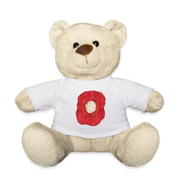 Ein einschläfernder Mohn - Teddy - Weiß - Vorne