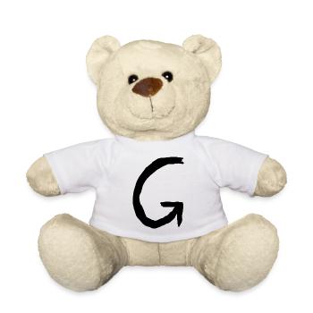 Buchstaben G - Teddy - Weiß - Vorne