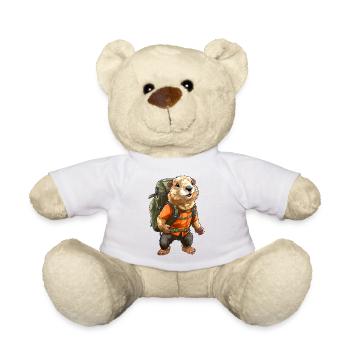 Marmot Mountaineer / Hiking Marmots - Teddy Bear - white - Front