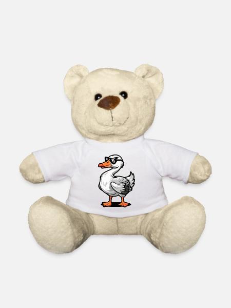 Gans Comic Cool - Teddy - Weiß