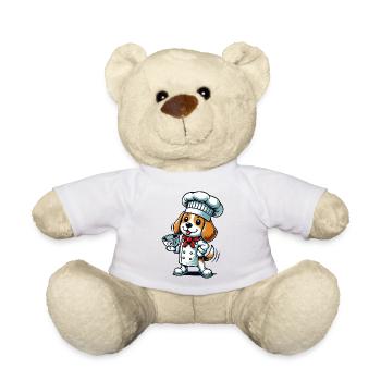 Beagle Cook - Nounours - blanc - Devant