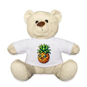 Pineapple - Teddy Bear - white - Front