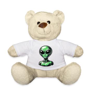 Alien Comic - Teddy - Weiß - Vorne