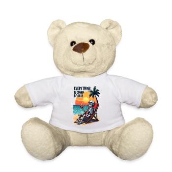 Tout va bien se passer - Nounours - blanc - Devant
