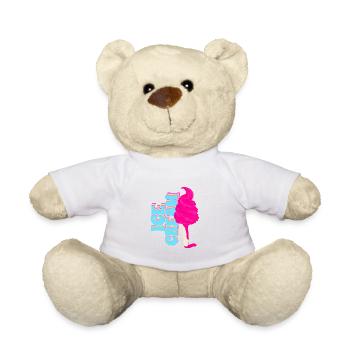 Unwirkliche Eiscreme-Sommerstimmung - Teddy - Weiß - Vorne