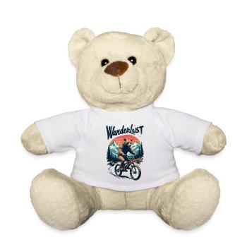 Grizzly on Bike - Wanderlust - Teddy - Weiß - Vorne