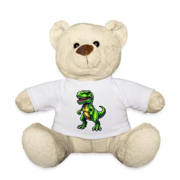 Dinosaurier T-Rex - Teddy - Weiß - Vorne