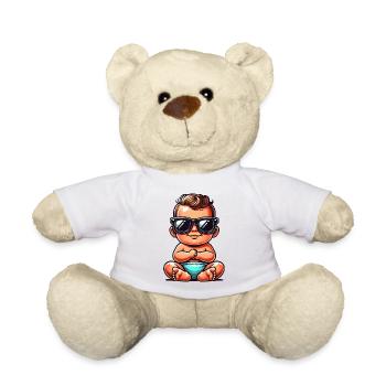 bébé - Nounours - blanc - Devant
