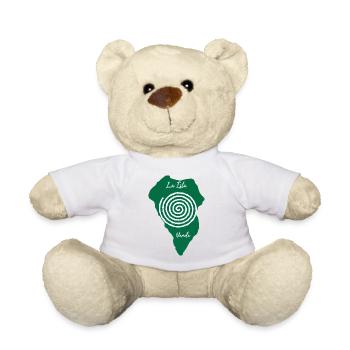 La Isla Verde La Palma Umriss Spiralzeichnung - Teddy - Weiß - Vorne