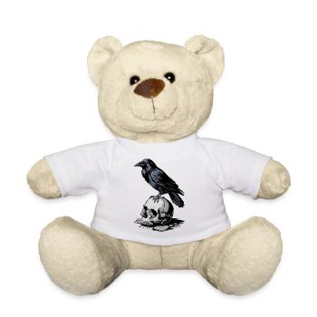 Dunkler Wächter - Teddy - Weiß - Vorne