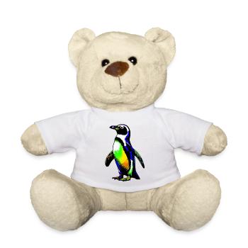Penguin - Teddy Bear - white - Front