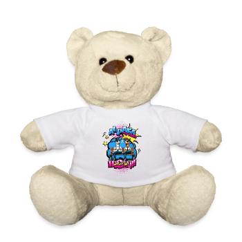 High Spirits - Alpacas in Chill Mode 3 - Teddy Bear - white - Front