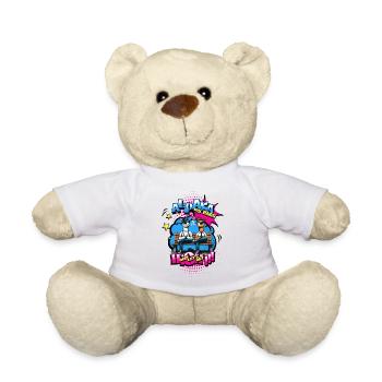 High Spirits - Alpacas in Chill Mode 2 - Teddy Bear - white - Front