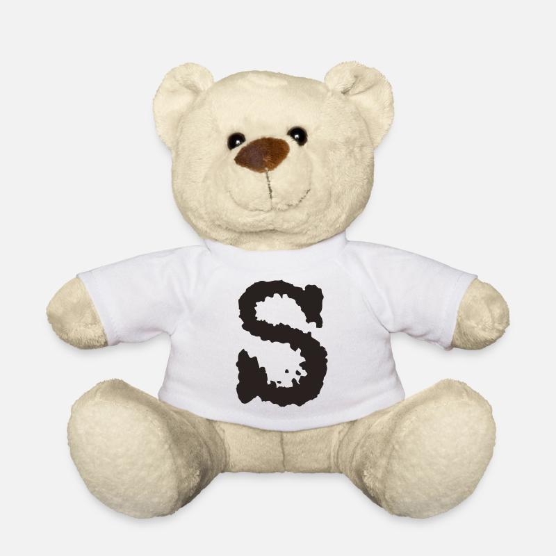 S - Teddy Bear - white
