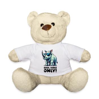 Rhino Comic - Teddy Bear - white - Front